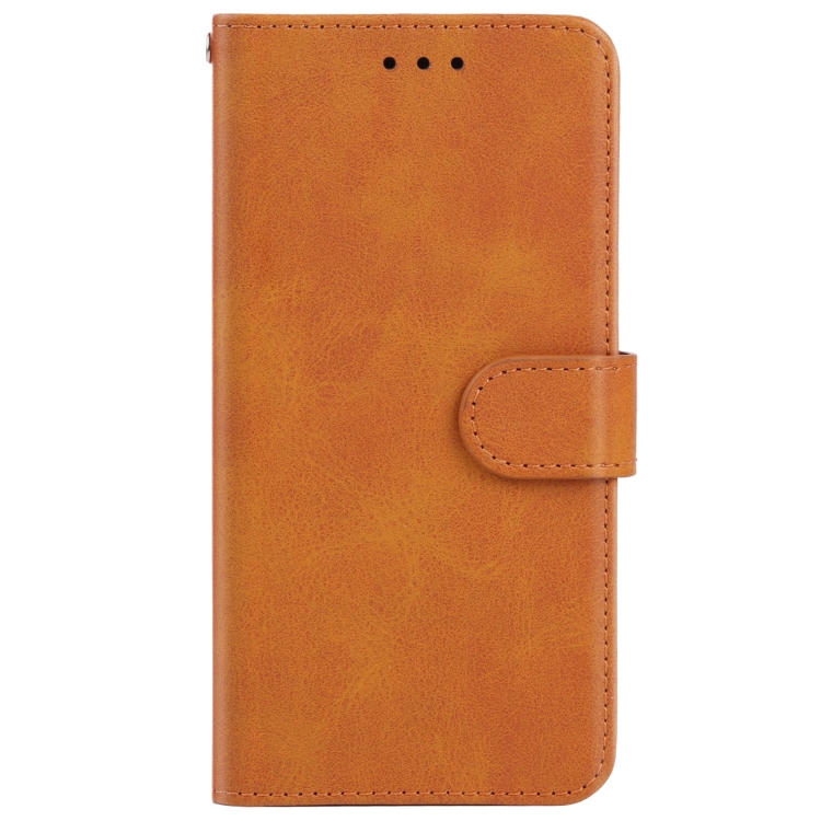 Leather Phone Case For DOOGEE S95(Brown) - 1