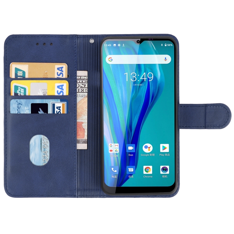 Leather Phone Case For OUKITEL C23 Pro(Blue) - 2
