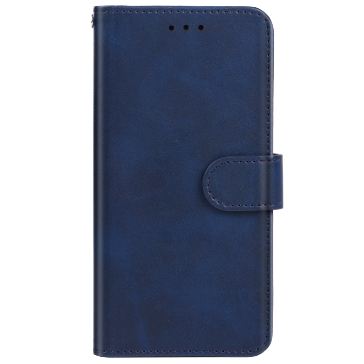 Leather Phone Case For Infinix Hot 10s NFC(Blue) - 1