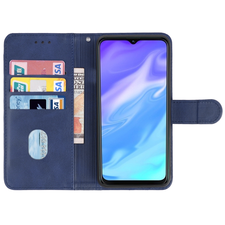 Leather Phone Case For Infinix Itel Vision 1(Blue) - 2