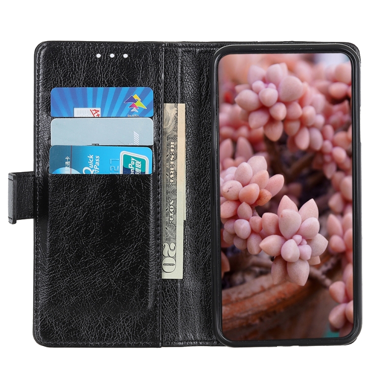 For Sony Xperia Pro-I Copper Buckle Nappa Texture Horizontal Flip Leather Phone Case with Holder & Card Slots & Wallet(Black) - 6