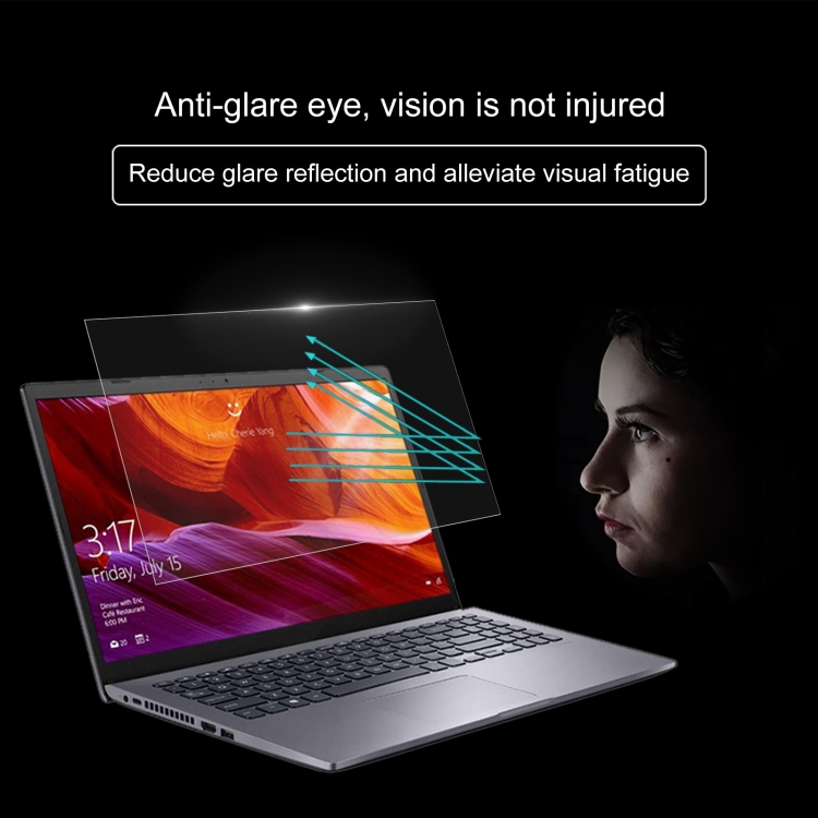 Laptop Screen HD Tempered Glass Protective Film For Asus Mars15 15.6 inch - 5