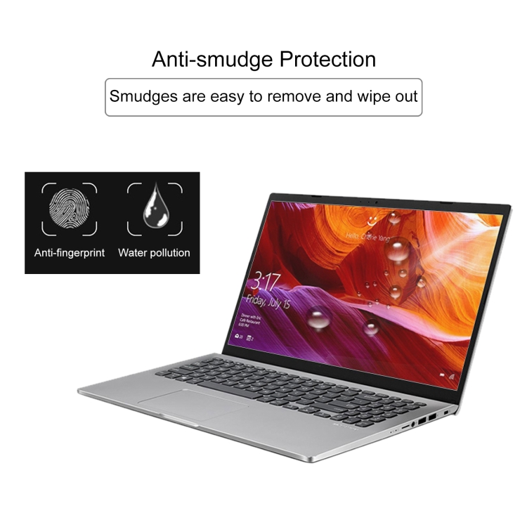 Laptop Screen HD Tempered Glass Protective Film For Asus VivoBook15x 15.6 inch - 3