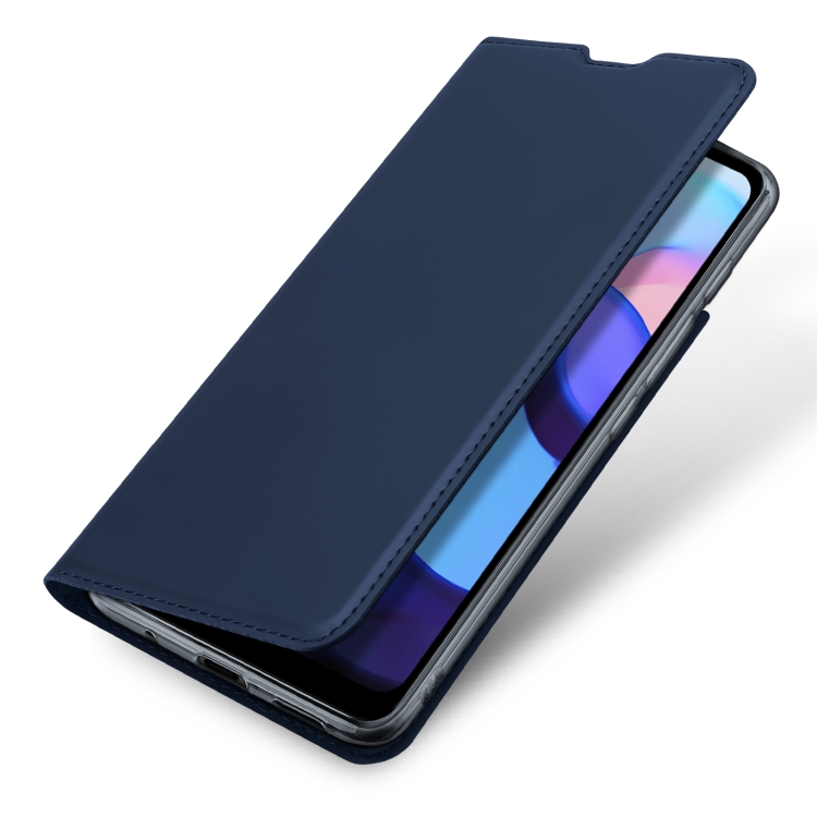 For Motorola Moto E20 / E30 / E40 DUX DUCIS Skin Pro Series Horizontal Flip Leather Case(Blue) - 1