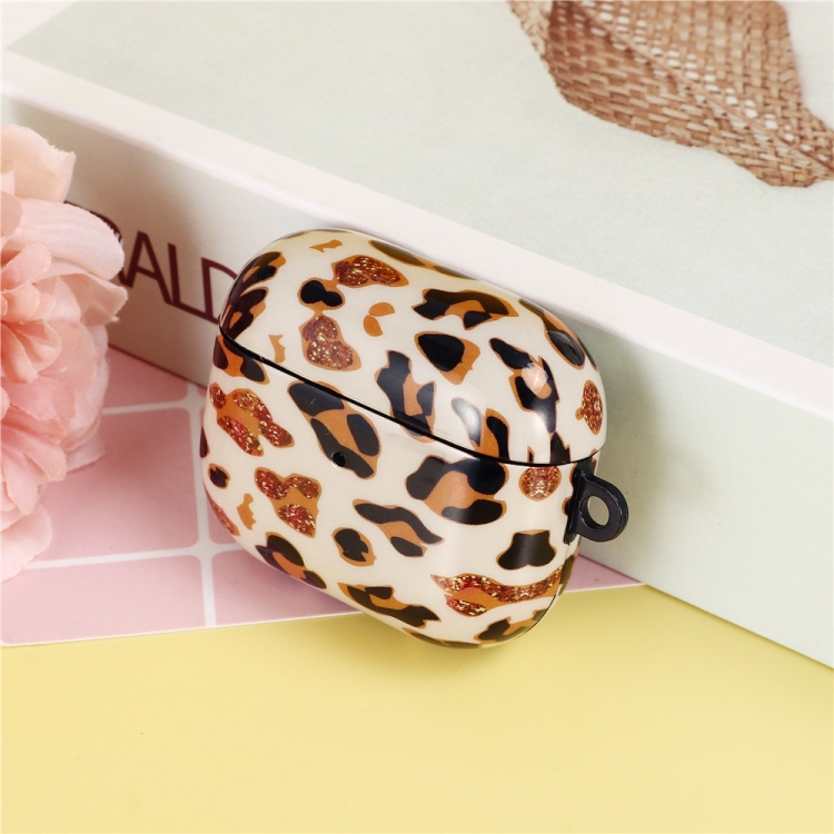 IMD Pattern Earphone Protective Case For AirPods 3(Leopard) - 1