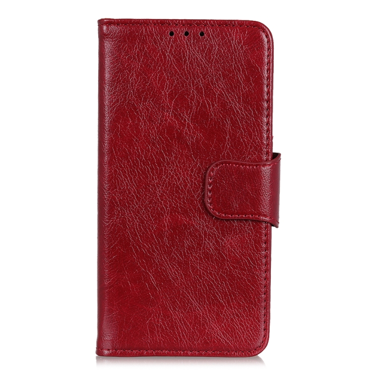 For Samsung Galaxy A33 5G Nappa Texture Horizontal Flip Leather Phone Case(Red) - 1