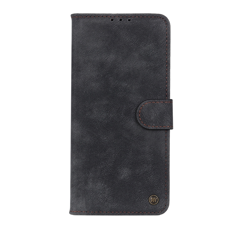For Samsung Galaxy A33 5G Antelope Texture Magnetic Buckle Leather Phone Case(Black) - 1