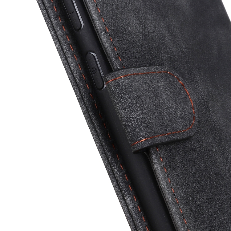 For Samsung Galaxy A33 5G Antelope Texture Magnetic Buckle Leather Phone Case(Black) - 5