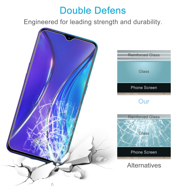 0.26mm 9H 2.5D Tempered Glass Film For OPPO Realme X2 - 4