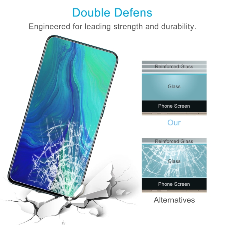 0.26mm 9H 2.5D Tempered Glass Film For OPPO Reno A - 4