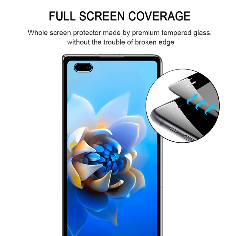 Full Glue Cover Screen Protector Tempered Glass Film For Huawei Mate X2 - 2