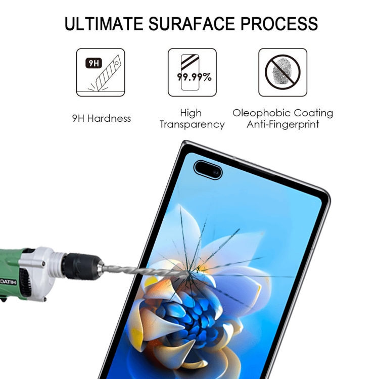 Full Glue Cover Screen Protector Tempered Glass Film For Huawei Mate X2 - 5