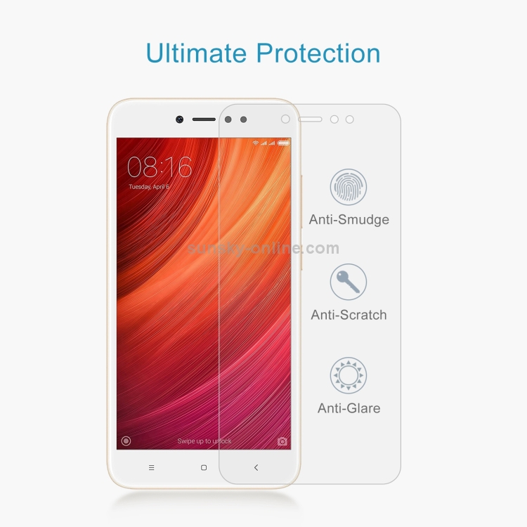 0.26mm 9H 2.5D Tempered Glass Film For Xiaomi Redmi Note 5A Pro - 3