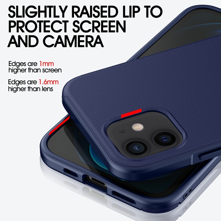 wlons PC + TPU Shockproof Phone Case For iPhone 12 mini(Green) - 6