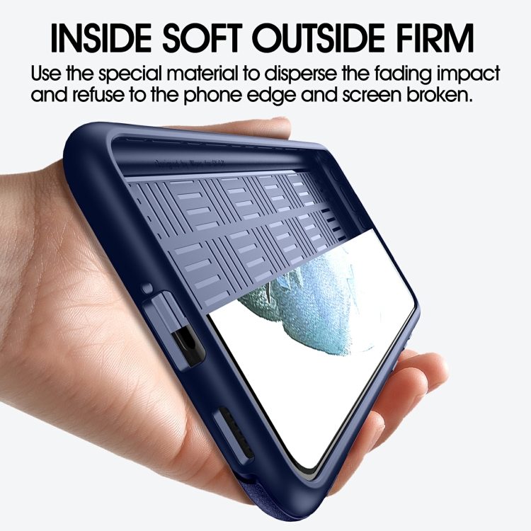 For Samsung Galaxy S21+ 5G wlons PC + TPU Shockproof Phone Case(Grey) - 3