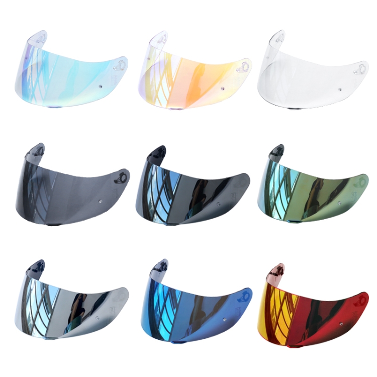 Motorcycle Helmet Visor Anti-UV Wind Shield Lens For AGV K1 / K3SV / K5(Electroplated Blue) - B1