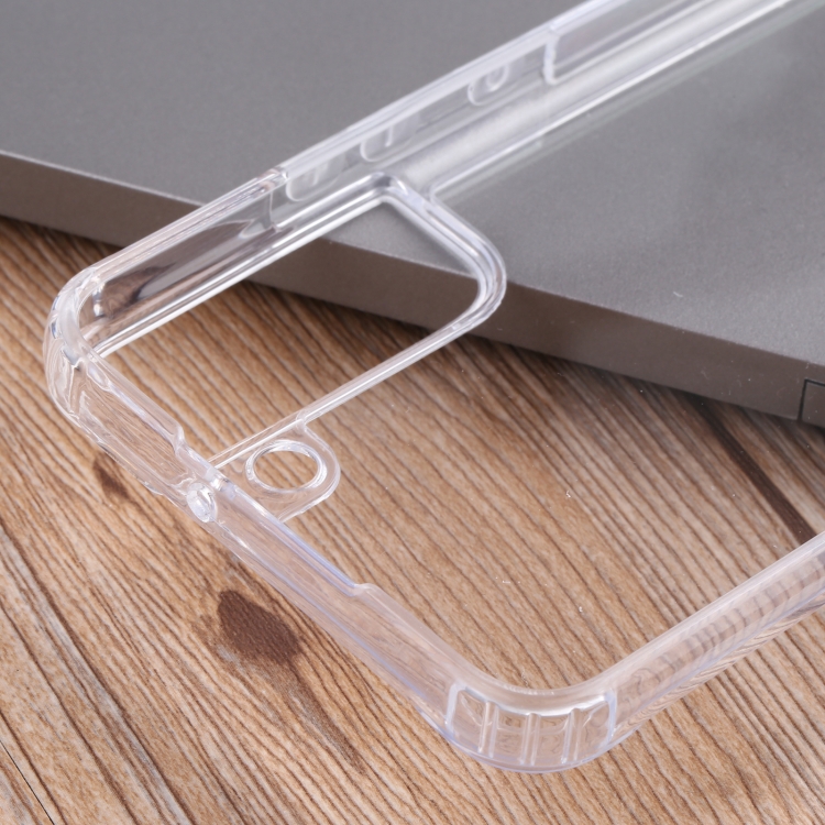For Samsung Galaxy S22+ 5G Four-corner Shockproof Transparent TPU + PC Phone Case - 3