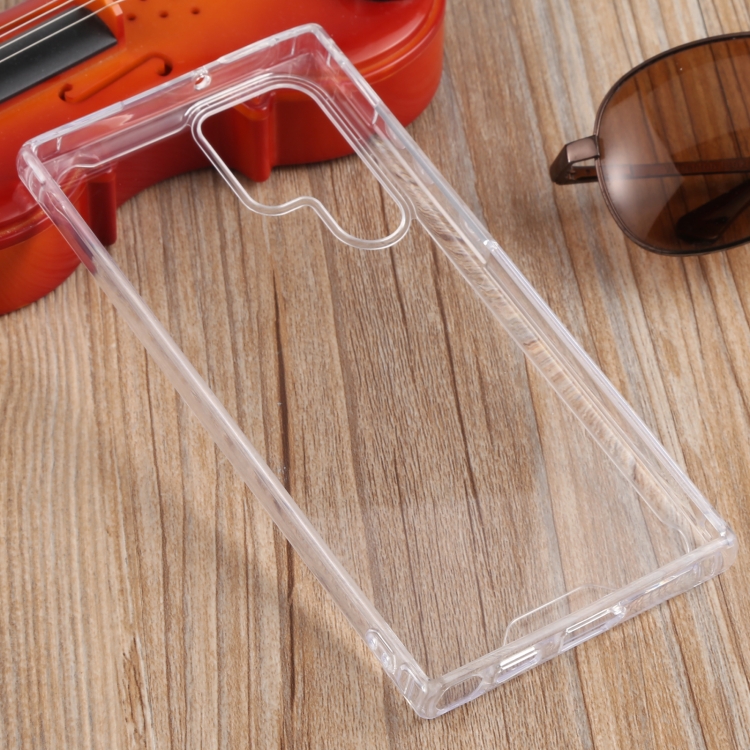 For Samsung Galaxy S22 Ultra 5G Four-corner Shockproof Transparent TPU + PC Phone Case - 1