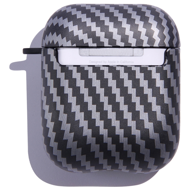 Carbon Fiber Earphone Protective Case For AirPods 1 / 2 - 2