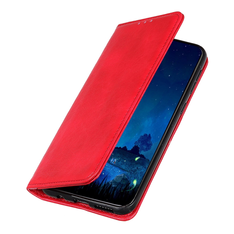 For OnePlus 10 Pro Magnetic Crazy Horse Texture Horizontal Flip Leather Phone Case with Holder & Card Slots & Wallet(Red) - 3