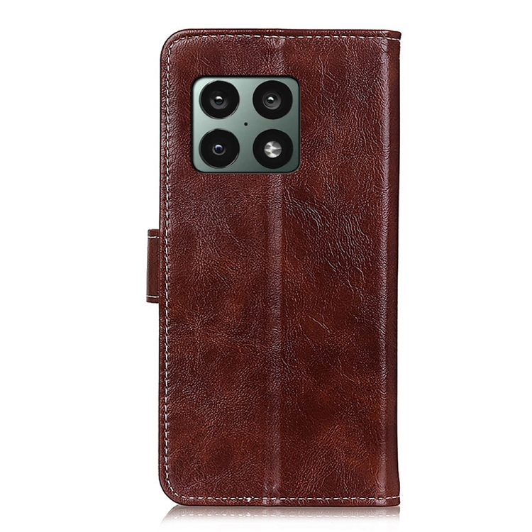 For OnePlus 10 Pro Retro Crazy Horse Texture Horizontal Flip Leather Case with Holder & Card Slots & Photo Frame & Wallet(Brown) - 2