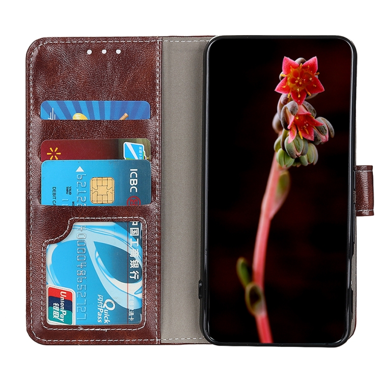 For OnePlus 10 Pro Retro Crazy Horse Texture Horizontal Flip Leather Case with Holder & Card Slots & Photo Frame & Wallet(Brown) - 4