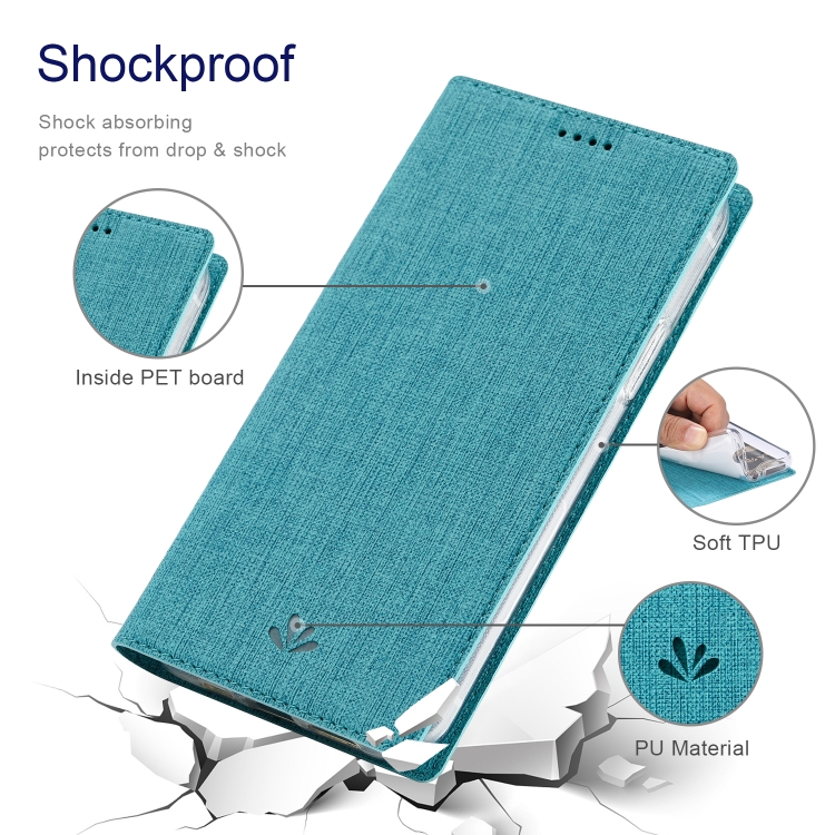 ViLi DMX Series Shockproof Magsafe Magnetic Horizontal Flip Leather Phone Case For iPhone 13(Blue) - 4