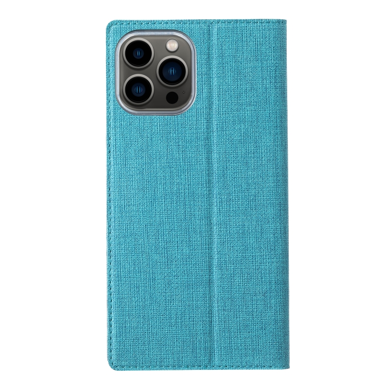 ViLi DMX Series Shockproof Magsafe Magnetic Horizontal Flip Leather Phone Case For iPhone 13 Pro(Blue) - 2