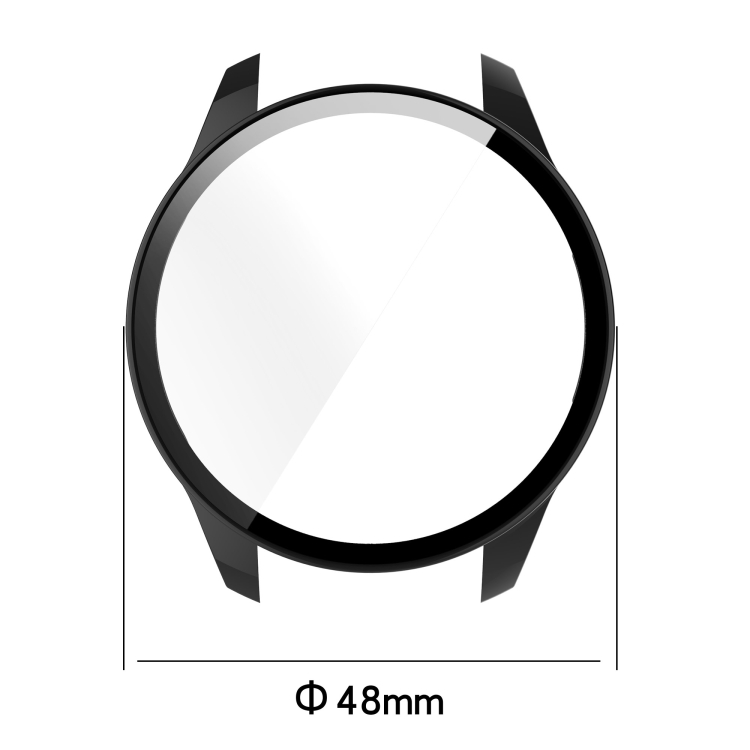 For Xiaomi Watch Color Sport PC + Tempered Glass Watch Protective Case(Black) - 5
