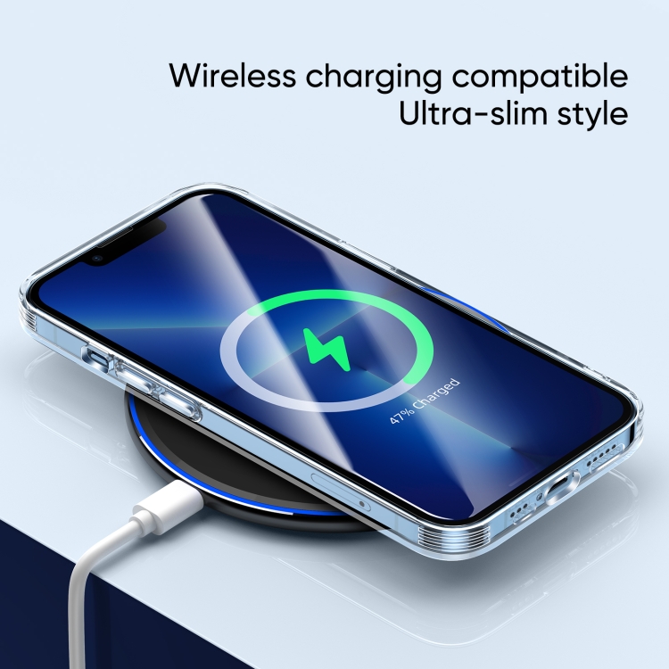 JOYROOM JR-BP944 T Transparent Series TPU Phone Case For iPhone 13 Pro Max(Transparent) - B1