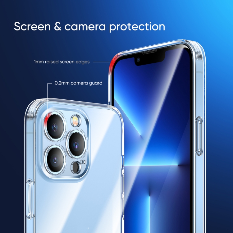 JOYROOM JR-BP944 T Transparent Series TPU Phone Case For iPhone 13 Pro Max(Transparent) - B3