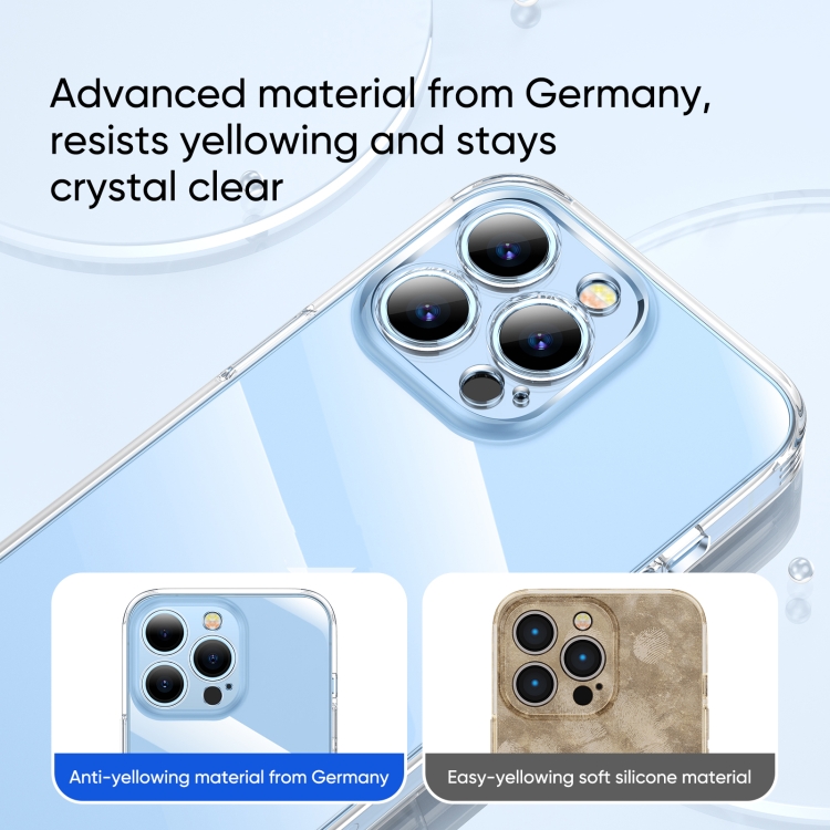 JOYROOM JR-BP944 T Transparent Series TPU Phone Case For iPhone 13 Pro Max(Transparent) - B6