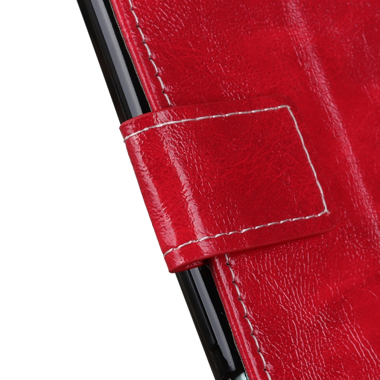 For Motorola Moto G Power 2022 Retro Crazy Horse Texture Horizontal Flip Leather Phone Case(Red) - 3