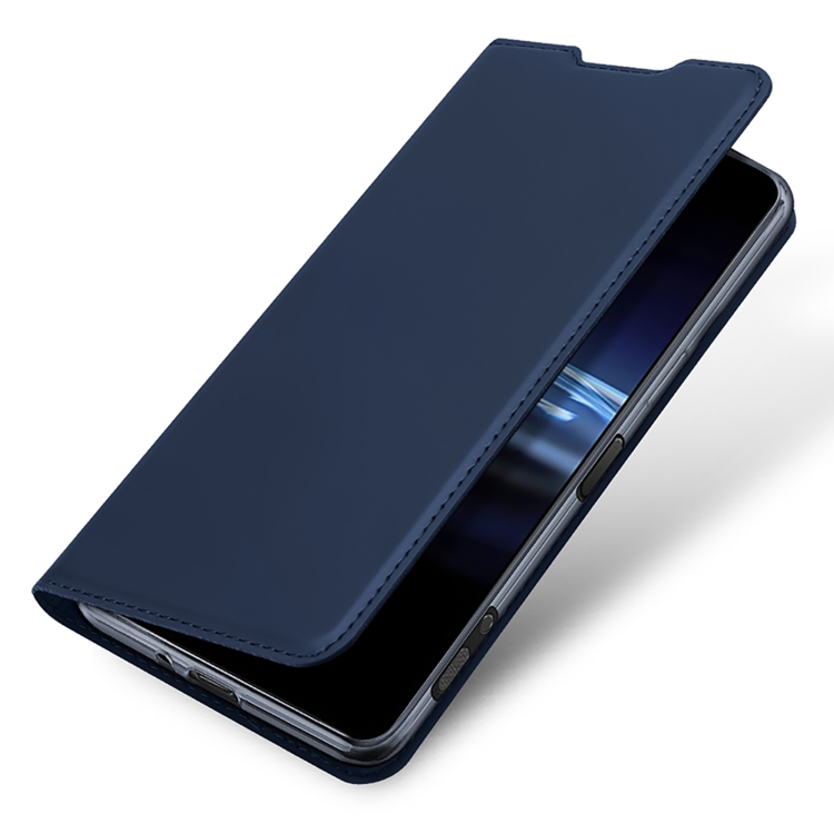 For Sony Xperia Pro-I DUX DUCIS Skin Pro Series Horizontal Flip Leather Phone Case(Blue) - 1