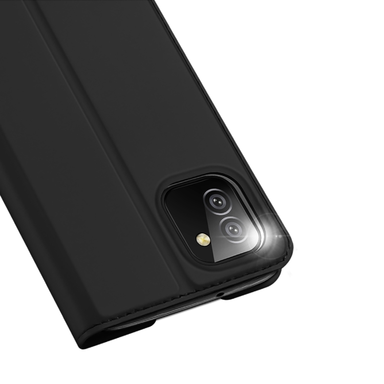For Samsung Galaxy A03 DUX DUCIS Skin Pro Series Horizontal Flip Leather Phone Case(Black) - 3