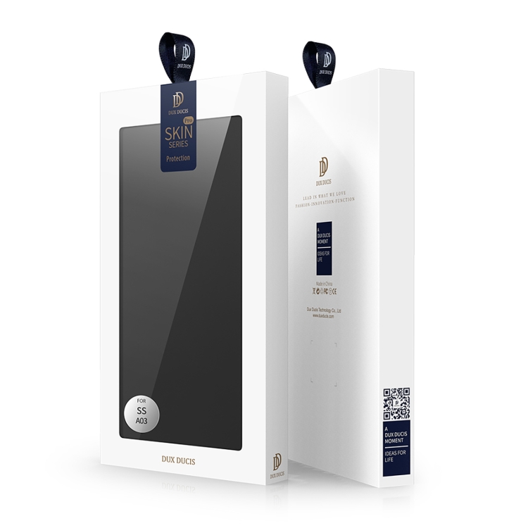 For Samsung Galaxy A03 DUX DUCIS Skin Pro Series Horizontal Flip Leather Phone Case(Black) - 6