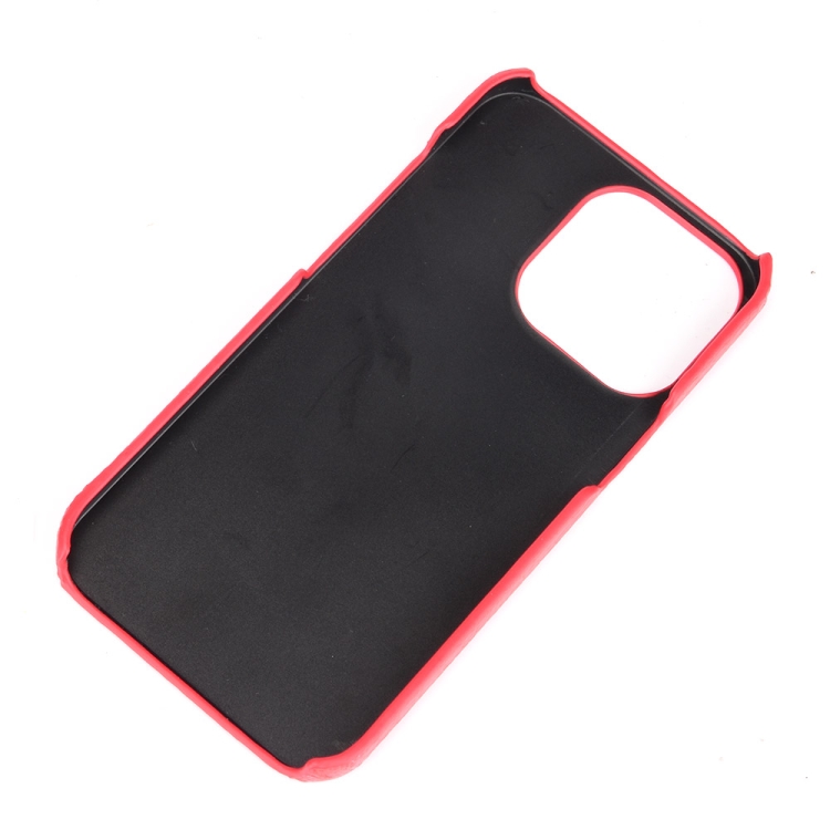 Crocodile PU + PC Phone Case For iPhone 13 mini(Black) - 3