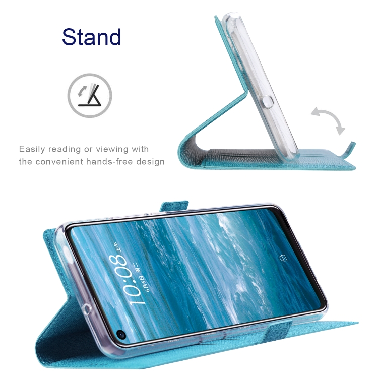 For Google Pixel 6 ViLi K Series Magnetic Buckle Horizontal Flip Leather Phone Case(Blue) - 5
