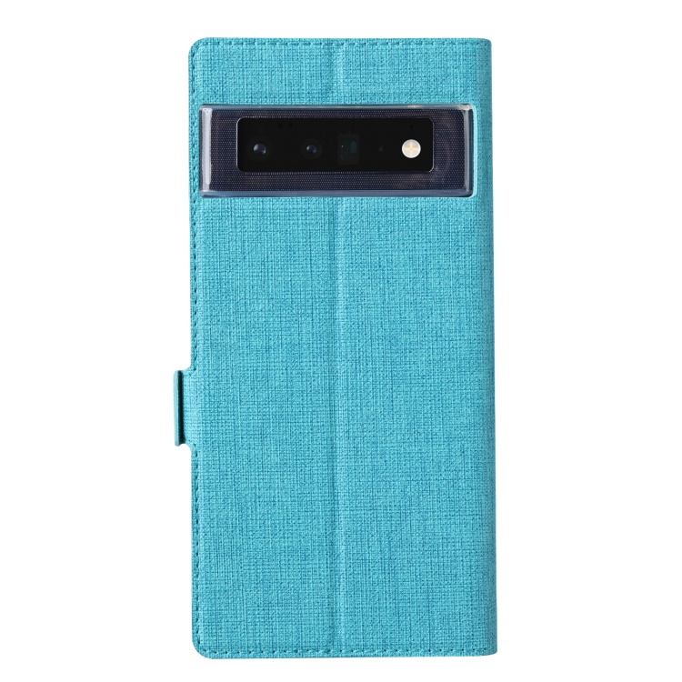 For Google Pixel 6 Pro ViLi K Series Magnetic Buckle Horizontal Flip Leather Phone Case(Blue) - 2