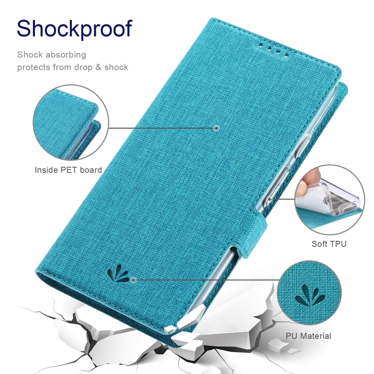 For Google Pixel 6 Pro ViLi K Series Magnetic Buckle Horizontal Flip Leather Phone Case(Blue) - 6