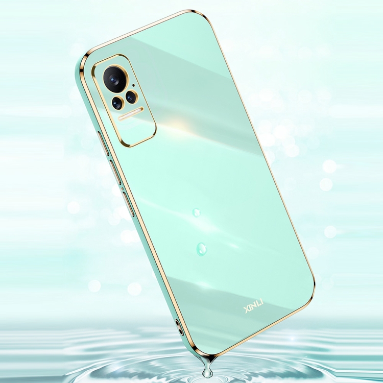For Xiaomi Civi XINLI 6D Plating Phone Case(Mint Green) - 3