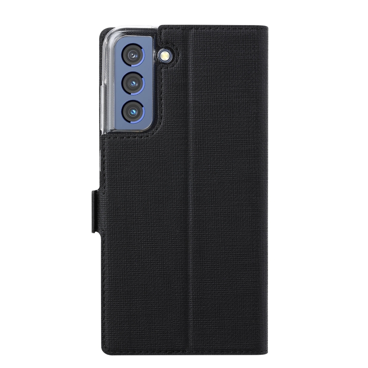 For Samsung Galaxy S21 FE 5G ViLi K Series Magnetic Buckle Horizontal Flip Leather Phone Case(Black) - 2