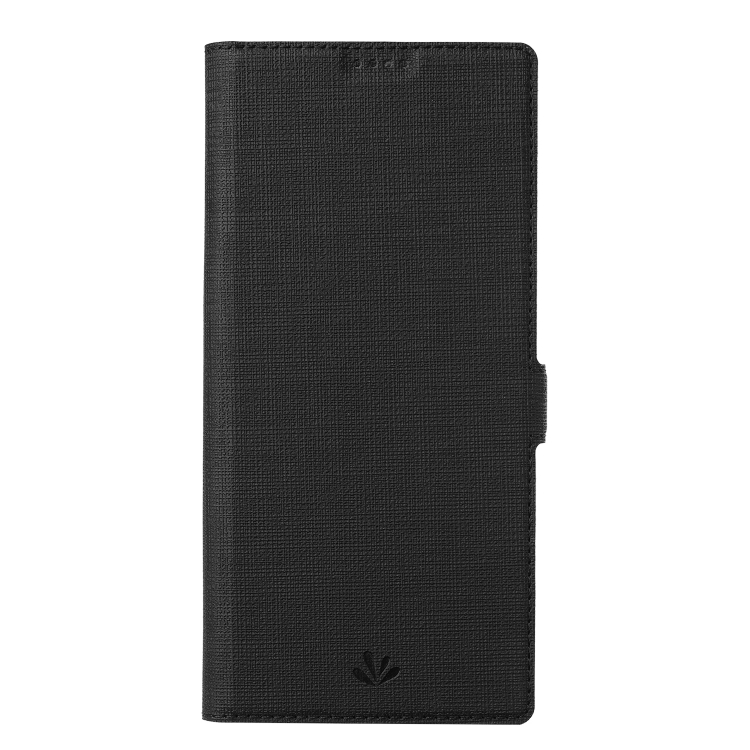 For Sharp Aquos Sense 6 ViLi K Series Magnetic Buckle Horizontal Flip Leather Phone Case(Black) - 1