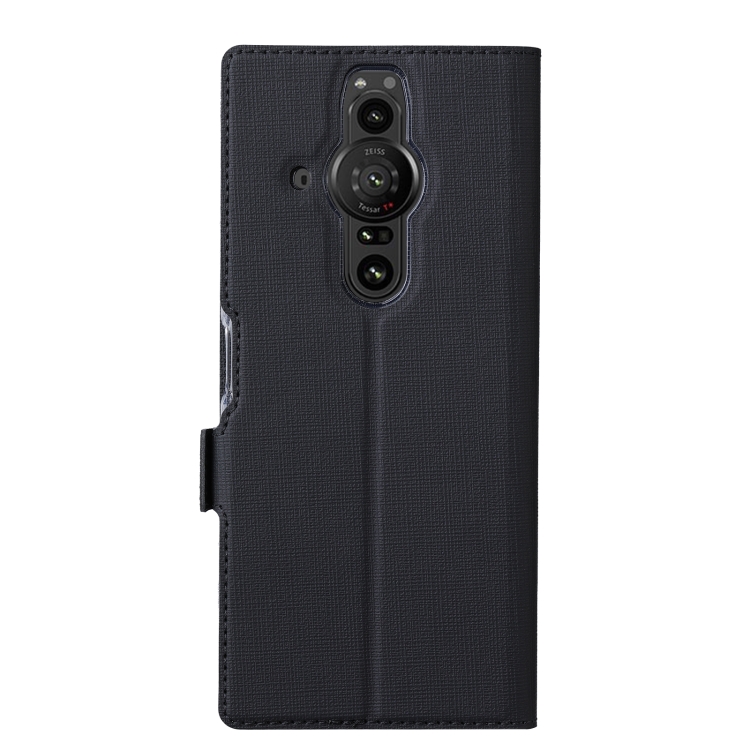 For Sony Xperia Pro-I ViLi K Series Magnetic Buckle Horizontal Flip Leather Phone Case(Black) - 2