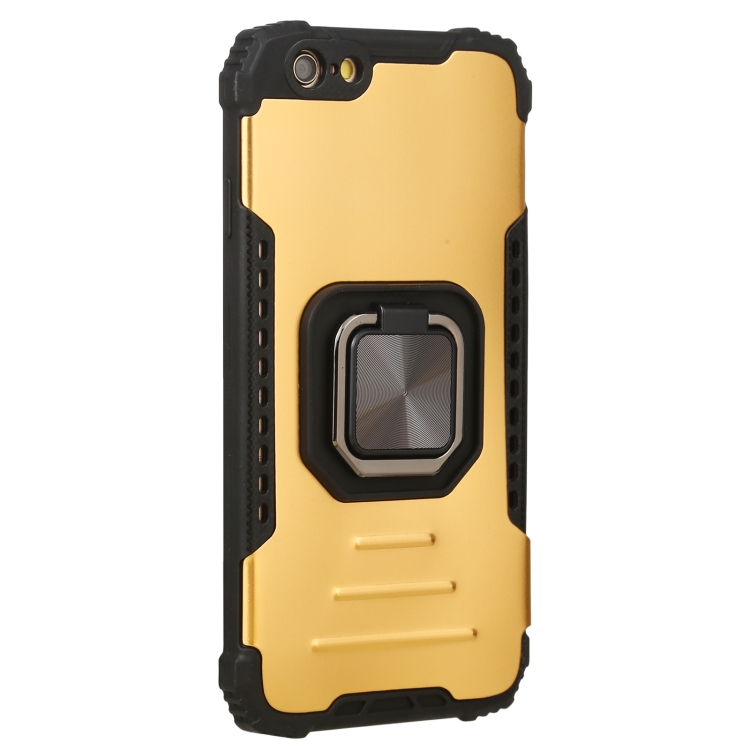 Lanyard Aluminum TPU Case For iPhone 6 & 6s(Gold) - 1