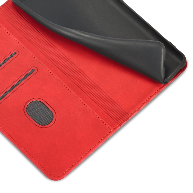 For Nokia G10 / G20 Magnetic Dual-fold Leather Phone Case(Red) - 6