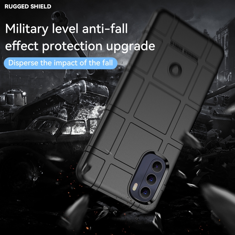 For Motorola Moto G Stylus 2022 Full Coverage Shockproof TPU Phone Case(Black) - 6