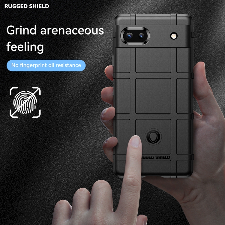 For Google Pixel 6a Full Coverage Shockproof TPU Phone Case(Black) - 2