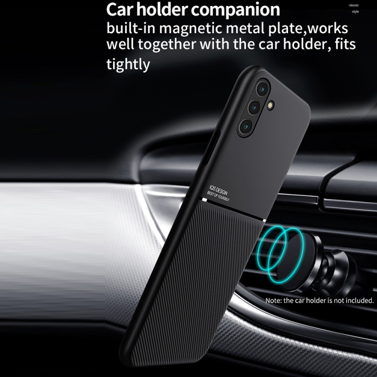 For Samsung Galaxy A13 5G Classic Tilt Magnetic PC + TPU Phone Case(Black) - 6