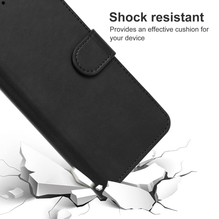 Leather Phone Case For Samsung Galaxy M51 EU Version(Black) - 4